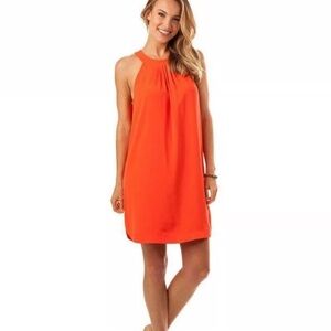 Southern Tide NWOT Game Day Orange Dress Size Small